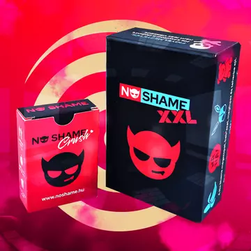 No Shame XXL+Crush Ivós játék <br> <strong> "GANGBANG" csomag</strong> <br> (252+60 db kártya)