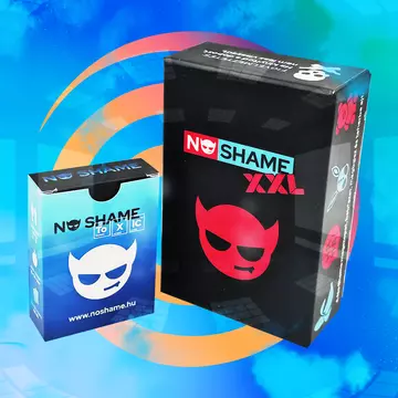 No Shame XXL+Toxic Ivós játék <br> <strong> "Irány a detox!" csomag</strong> <br> (252+60 db kártya)